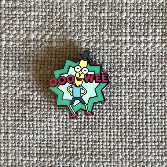 SDCC 2015 Adult Swim On The Green Rick And Morty Pin Mr. Poopybutthole Comic Con - Picture 5 of 8